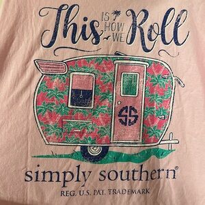 Simply southern camper t shirt XL